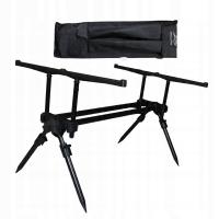 SOLIDNY RODPOD NA 3 WĘDKI STANOWISKO KARPIOWE WĘDKARSKIE ROD-POD REGULOWANE