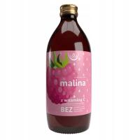 Sok z owoców maliny z naturalną witaminą C, 500 ml