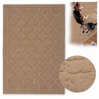 60x90 бежевый 3D большой входной дверной коврик текстильный анти-скольжение