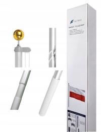 Флагшток 1.8 алюминиевый флагшток премиум 6.20 M польский флагшток 150x90 см Польша