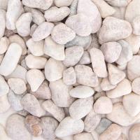 Kamienie kamyki 9-12mm kamień do akwarium granit biały żwir żwirek kpl=400g