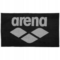 Ręcznik Bawełniany Arena Pool Soft Towel 150x90cm czarny Black Grey