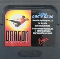 Dragon The Bruce Lee Story - SEGA GAME GEAR - SAM CARTRIDGE