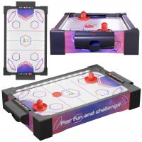 CYMBERGAJ STÓŁ DO GRY OŚWIETLENIE LED AIR HOCKEY PREZENT DLA DZIECI