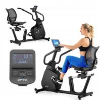 ROWER POZIOMY STACJONARNY DOMOWY ELEKTROMAGNETYCZNY OPARCIE XBR8000 GYMTEK