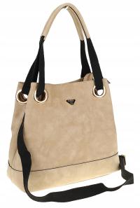 Torebka Damska Worek Modna Listonoszka na Ramię YD8904 Frost Apricot