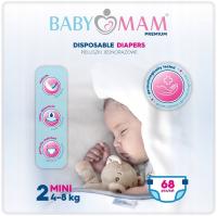 Одноразовые подгузники BABYMAM MINI 2 (4-8 кг) 68PCS EXTRA CARE