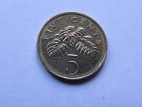 SINGAPUR SINGAPURA 5 CENTS 2009 ROK !!!!!!!!! 1715