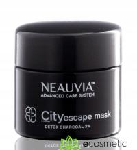 Neauvia City Escape Mask detoksykująco-wygładzająca węglowa maska do twarzy
