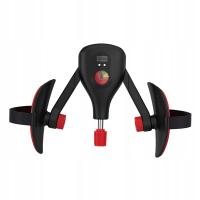 Thigh Exerciser Hip z licznikiem Wewnętrzny toner do ud Workout Fitness Czarny