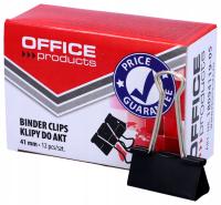 KLIPY BIUROWE OFFICE PRODUCTS 41 mm 12 SZT +