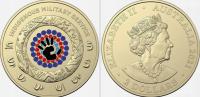 Australia 2 dolary 2021r Lest we forget Indigenous Military Service KM 4152
