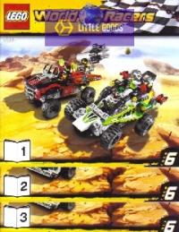 LEGO 8864-1 Desert of Destruction