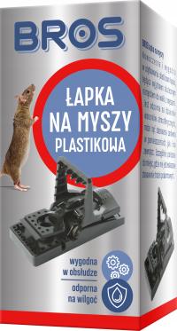BROS Łapka na myszy plastikowa 1 szt.