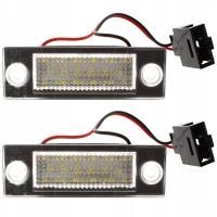 LAMPKI LED TABLICY REJESTRACYJNEJ VW SHARAN FORD GALAXY ALHAMBRA