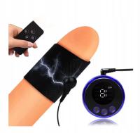 ELEKTRO STYMULUJĄCA OPASKA NA PENISA CBT BDSM ESTIM
