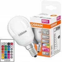 Żarówka LED KULKA E14 4.5W = 25W OSRAM RGBW PILOT