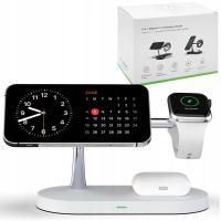 Индукционная станция MagSafe 4 в 1 15 Вт для Apple iPhone 15 AirPods / Watch Ultra