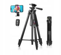 STATYW FOTOGRAFICZNY JOILCAN 161CM TRIPOD DO APARATU Z UCHWYTEM PILOTEM