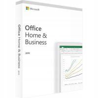 Microsoft Office Home & Business dla MAC 2019 1 PC / licencja wieczysta BOX