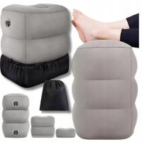 DMUCHANA PODUSZKA POD NOGI PODNÓŻEK PODRÓŻNA DO SAMOLOTU I SAMOCHODU