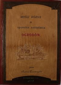 Myśli różne o sposobie zakładania ogrodów