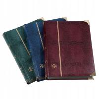 ALBUM KLASER NA ZNACZKI COMFORT DE LUXE 64 STRONY NIEBIESKI - LEUCHTTURM