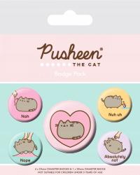 Набор булавок PUSHEEN Pins 5 шт. кошка котенок