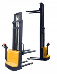 WÓZEK MASZTOWY ELEKTRYCZNY PALECIAK PALETOWY SZTAPLARKA 2000KG 3,5M 2x120Ah