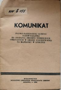 Komunikat polsko-radzieckiej komisji nadzwyczajnej 1944