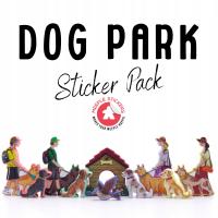 Meeple Stickers: zestaw naklejek do Psi Park