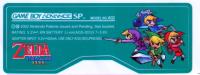Наклейка этикетка Zelda Game Boy Gameboy Advance SP