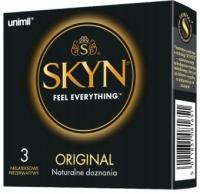Prezerwatywy Unimil SKYN ORIGINAL 3 szt. klasyczne bez lateksu