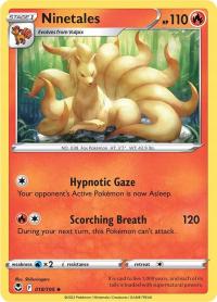 Ninetales (SIT 018) - Silver Tempest - Reverse Holo