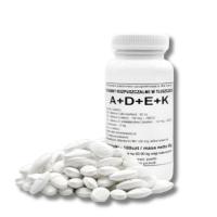 Podkowa Witaminy ADEK 100 tabletek | Zdrowe i Mocne Kości oraz Stawy