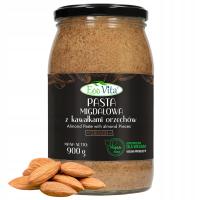 Pasta Migdałowa Crunch z Kawałkami Orzechów 900 g Dodatek Smarowidło