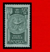 1153 zn cz** 1962 Polskie Ziemie Zachodnie LUX