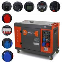 Дизельный генератор 10KVA 8KW 400V усиленный участок 230V