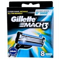 Gillette Mach3 x 8 ostrzy wkładów do golenia do maszynki oryginalne Mach 3