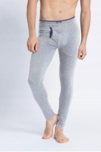 KALESONY z rozporkiem ATLANTIC MLP-010 XXL szare