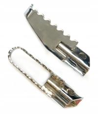 PODNÓŻKI UNIWERSALNE CROSS ENDURO KROKODYLKI CHROM