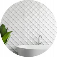 LUSTRO OKRĄGŁE KLASYCZNE BEZ RAMY FI 90 SZLIFOWANE