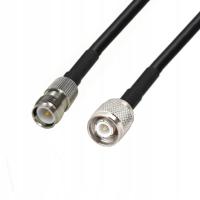 Kabel antenowy TNC wtyk / TNC RP gniazdo RG58 2m