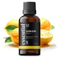 NATURALNY 100% OLEJEK ETERYCZNY CYTRYNA 50ML PREMIUM AROMATERPAIA