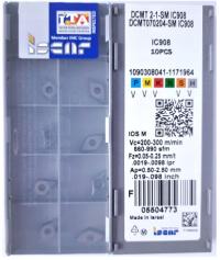 Пластины DCMT 070204 IC 908 ISCAR