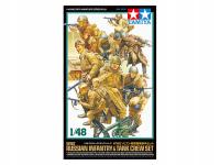 WWII Russian Infantry and Tank Crew Set 1:48 Tamiya 32521
