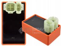 MODUŁ ZAPŁONOWY ODBLOKOWANY TUNINGOWY POMARAŃCZOWY SKUTERY 4T GY6 125 - 150