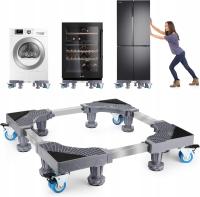 STOJAK PODKŁADKA POD PRALKĘ LODÓWKĘ ZMYWARKĘ REGULOWANA Z KÓŁKA DO 300KG