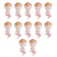 Partia 12 sztuk Baby Baby Shower Gender Reveal Party Decoration Pink, 7 x różowy