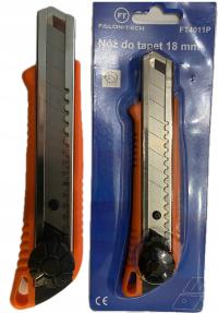 NÓŻ DO TAPET TAPAECIAK NOŻYK 18mm ŁAMANE OSTRZA